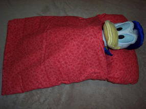 Doll sleeping bag - American Girl doll size